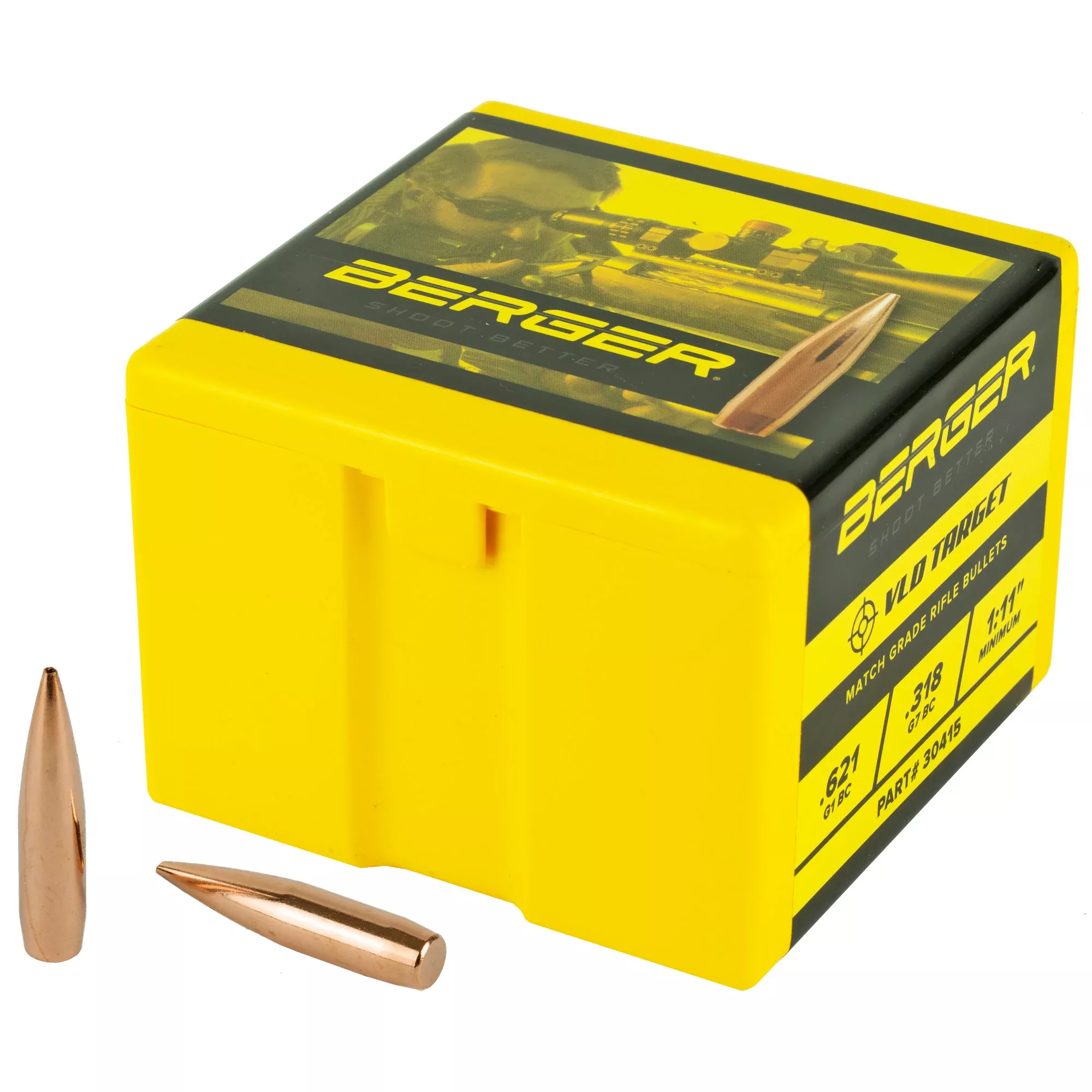 Berger .308 210gr Target VLD Bullets – 100 Count