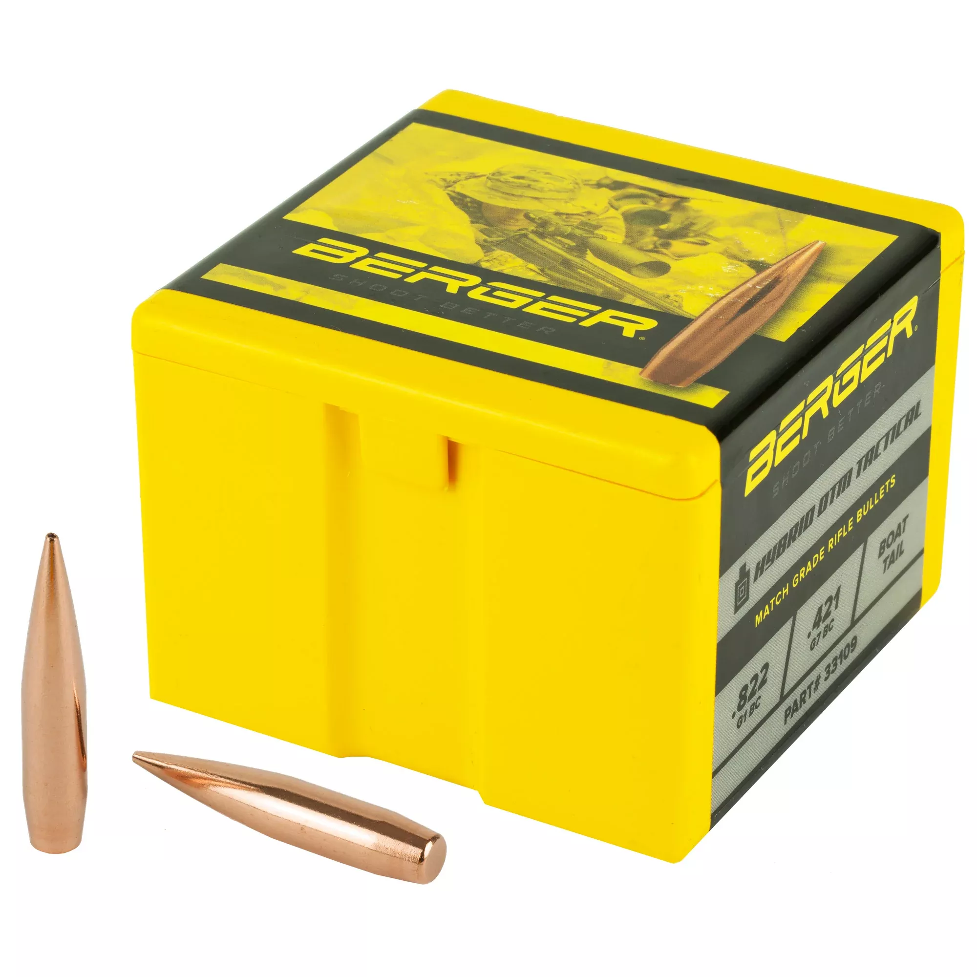 Berger .338 300gr Tactical OTM Bullets – 100 Count