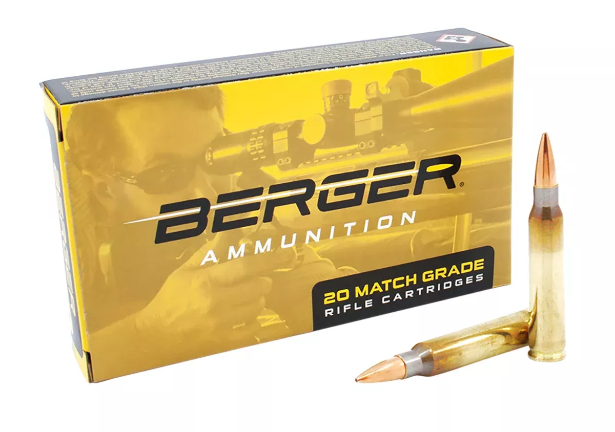Berger Bullets 23030 Tactical Rifle 223Rem 77gr Open Tip Match 20 Per Box/10 Case