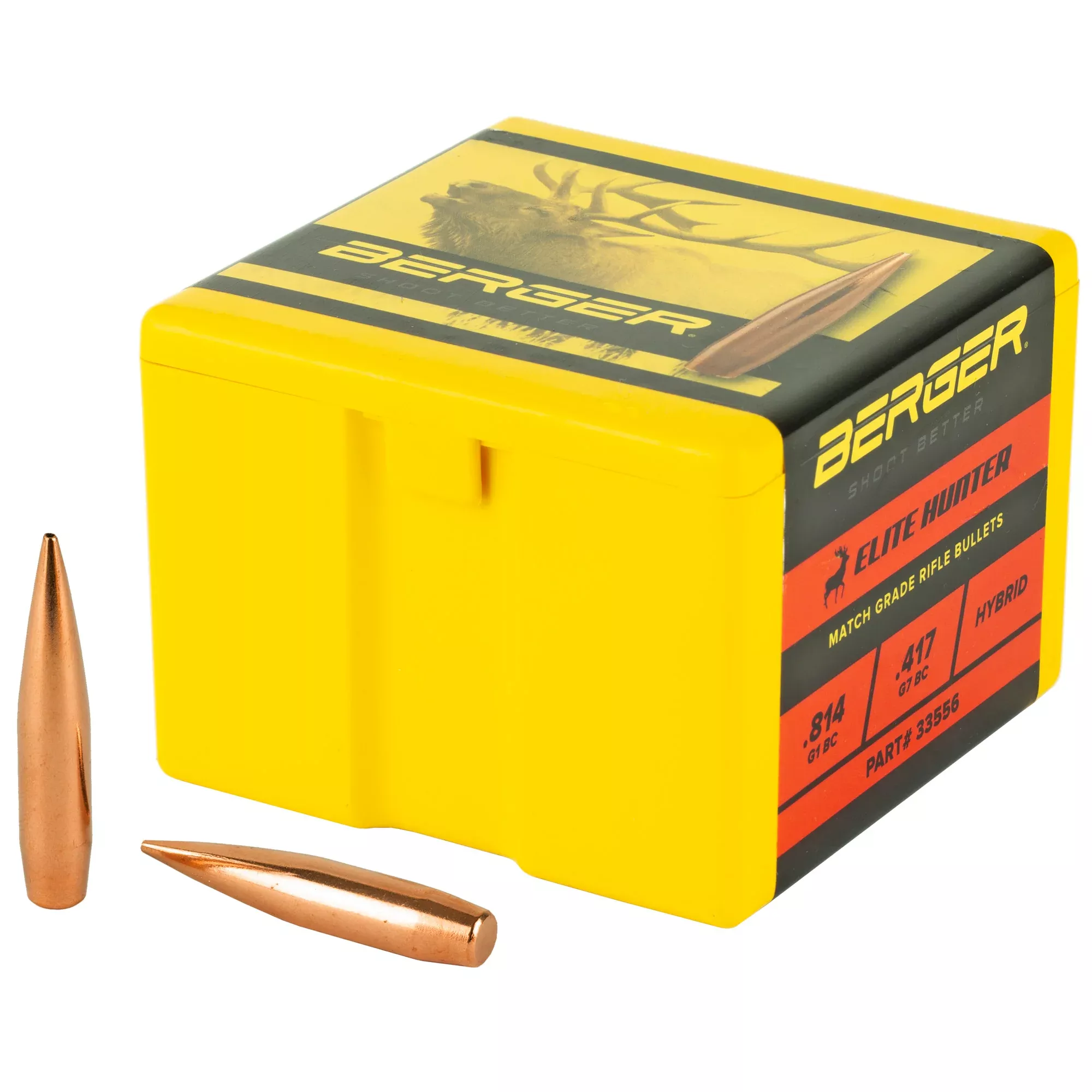 Berger Elite Hunter Bullets – 100 Count Box