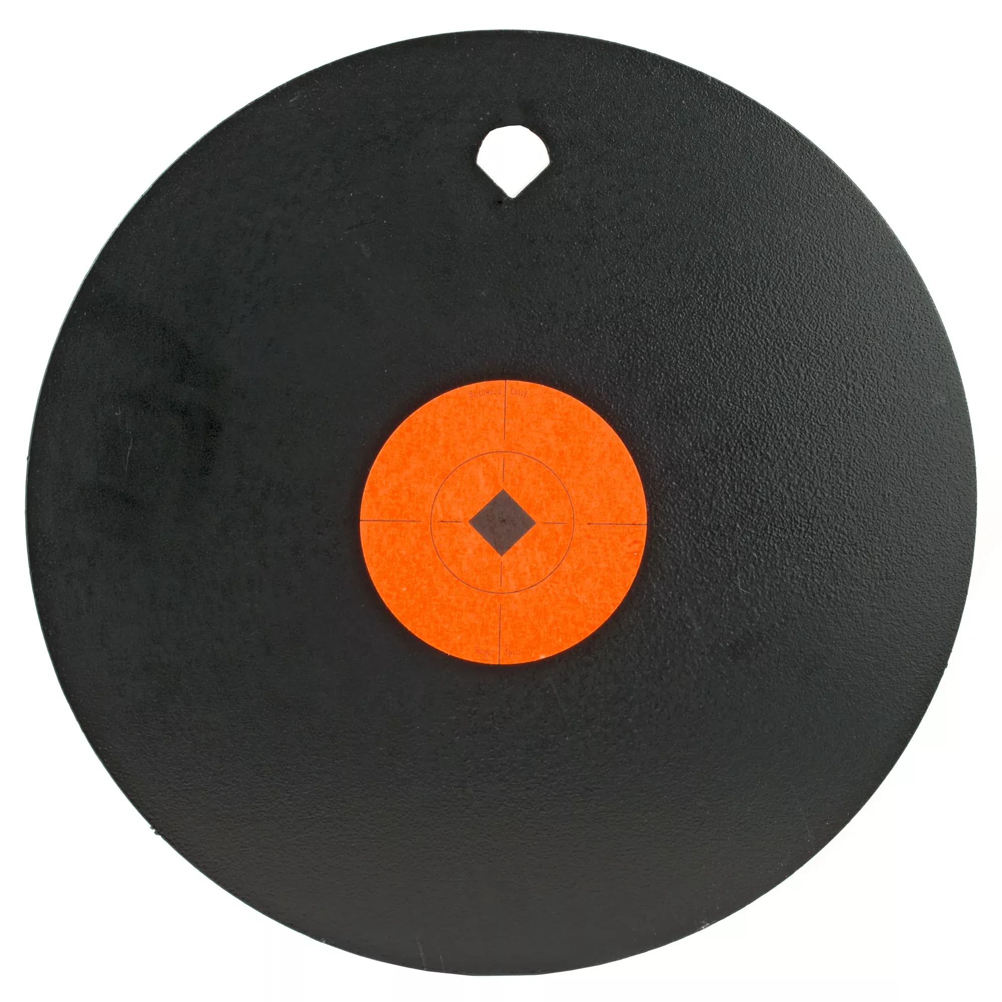 Birchwood Casey 10" Gong One Hole 3/8" AR500 Steel Target – Pistol & Rifle Compatible