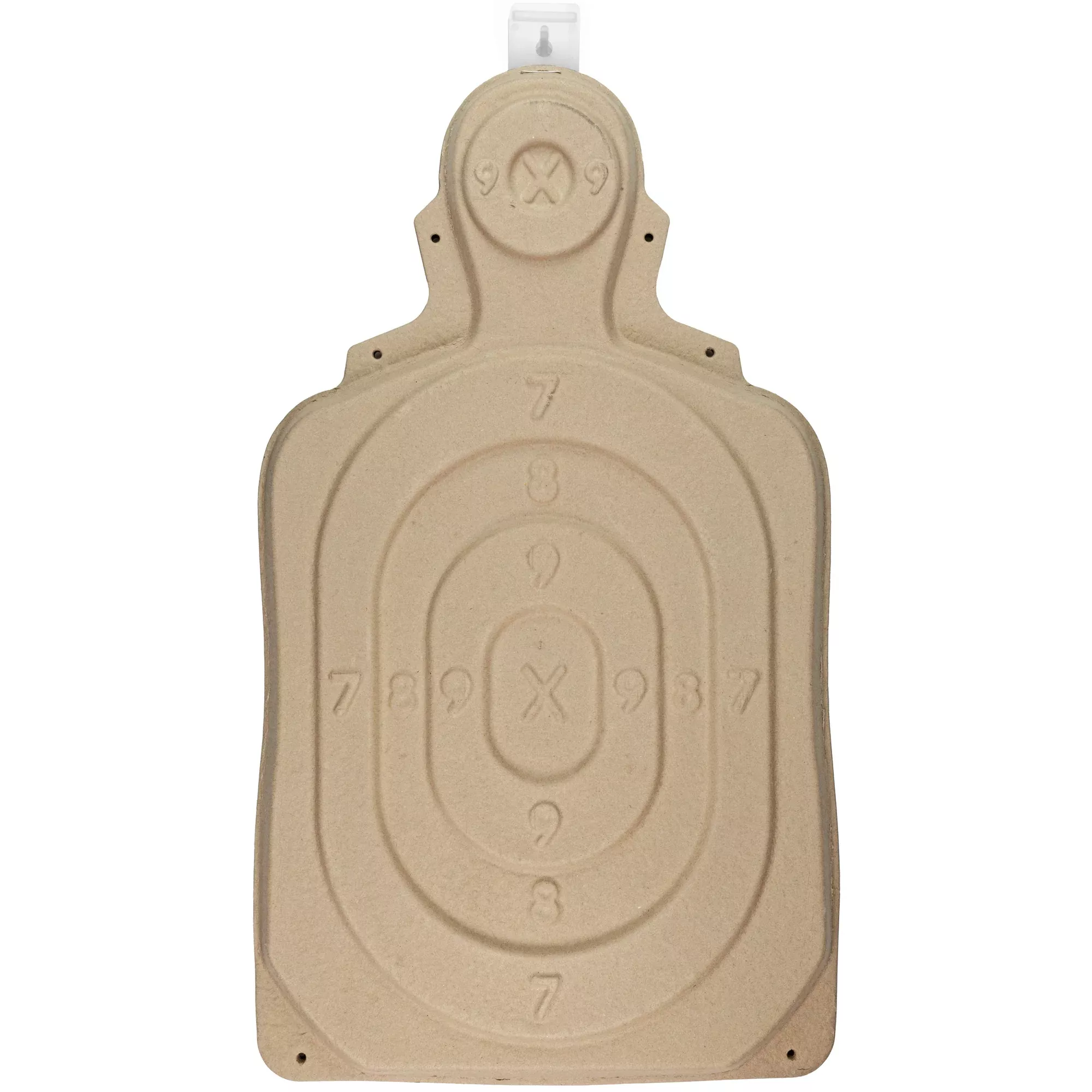 Birchwood Casey 3D Bulls-Eye Torso Target 3-Pack – Pistol Training
