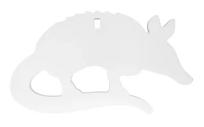 Birchwood Casey AR500 3/8" Silhouette Armadillo Steel Target