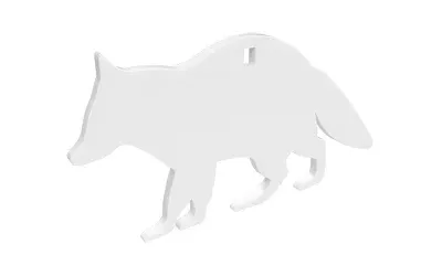 Birchwood Casey AR500 3/8" Silhouette Target – Raccoon – Steel Reactive