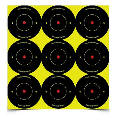Birchwood Casey BC-34210 Shoot•N•C 2" Bull's-Eye, 108 Targets