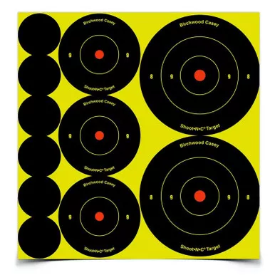 Birchwood Casey BC-34608 Shoot•N•C Variety Pack, 132 Targets