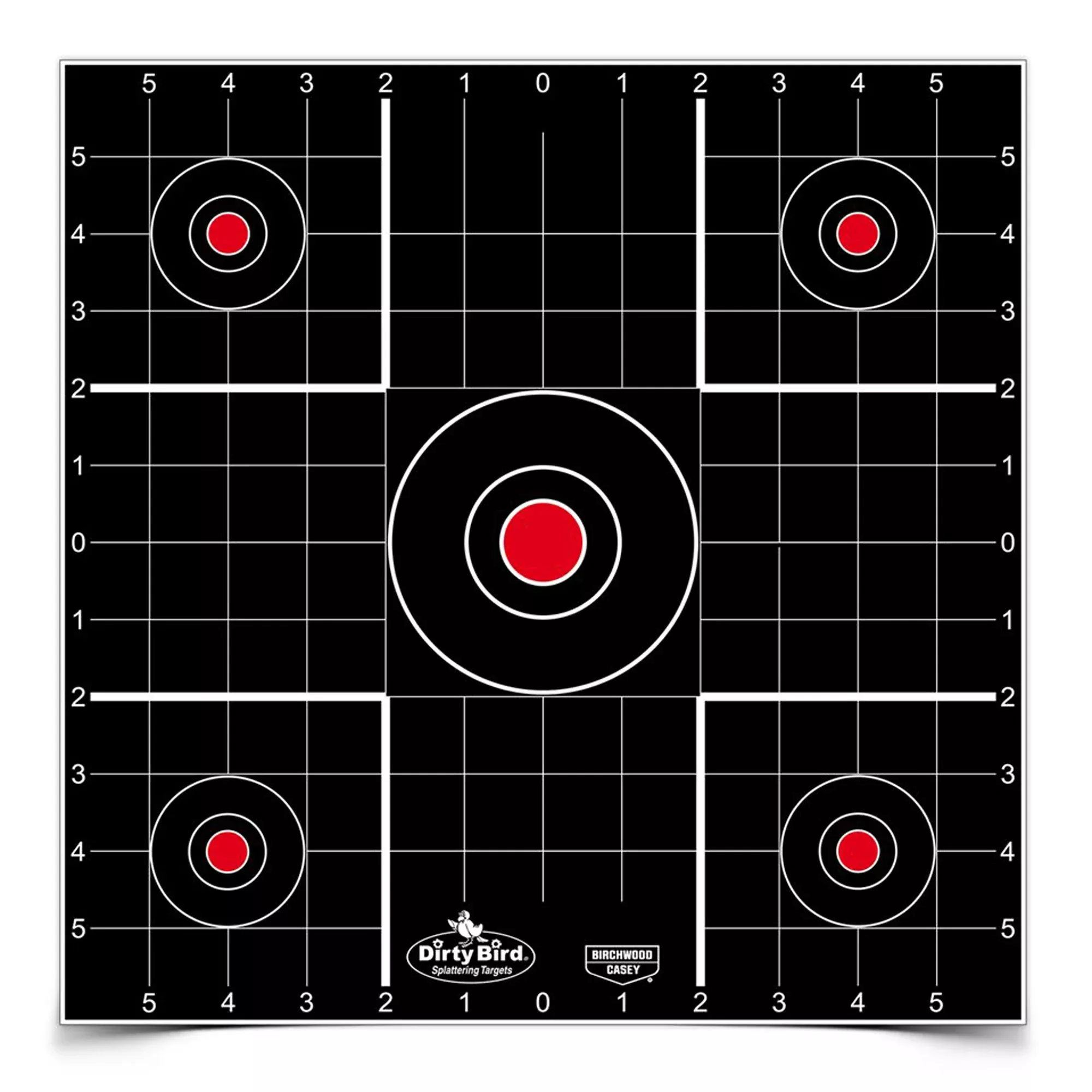 Birchwood Casey Dirty Bird Sight-In Paper Target – 12" – 12 Pack