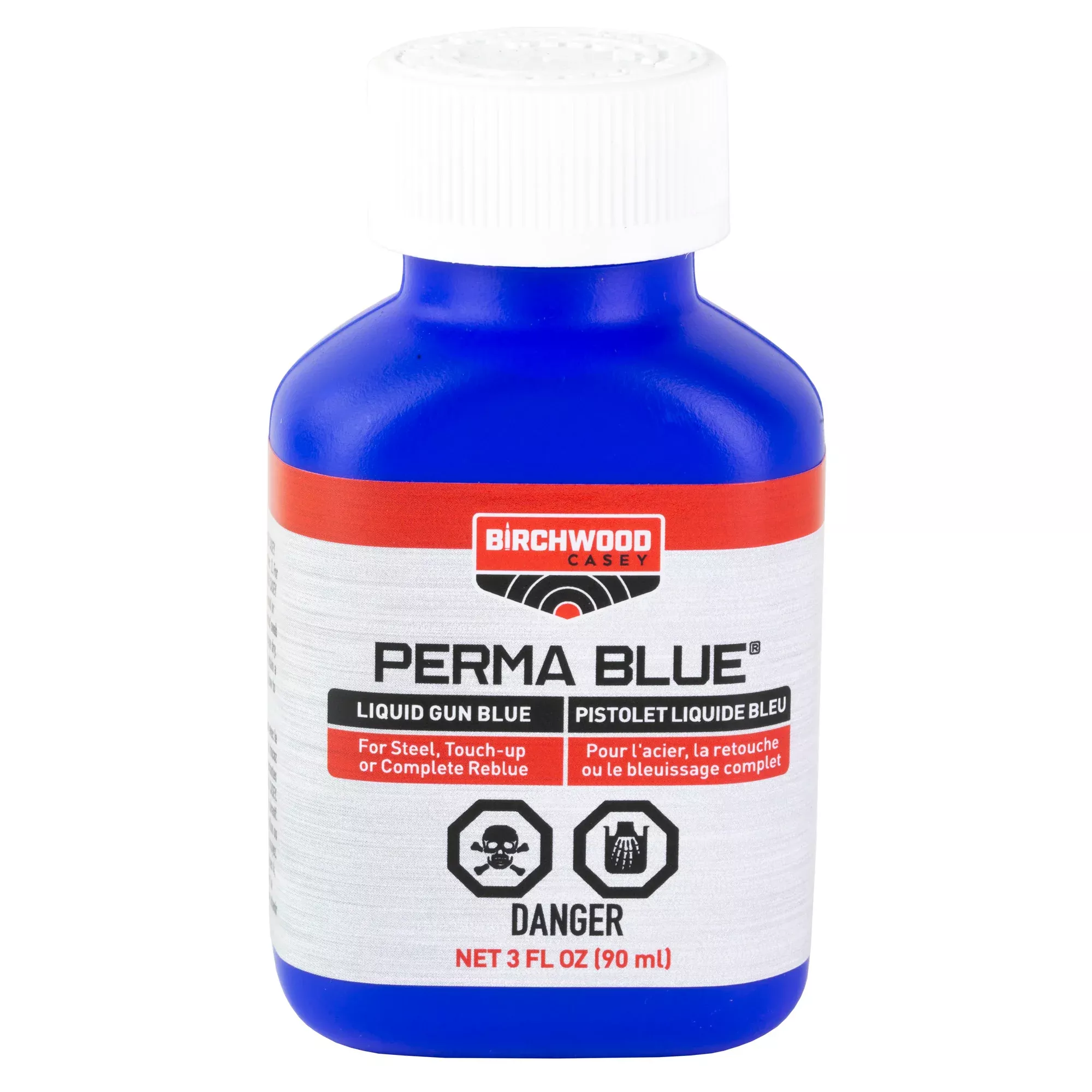 Birchwood Casey Perma Blue Liquid 3oz – Cold Blue Finish Touch-Up