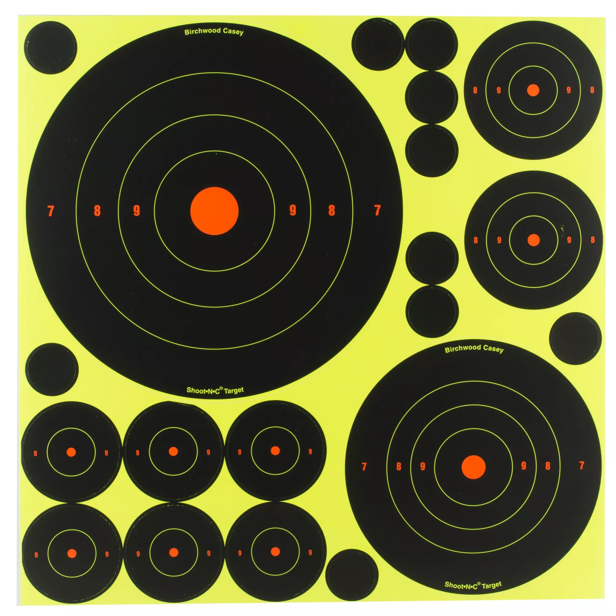 Birchwood Casey Shoot-N-C Assorted Target Pack with Target Stand