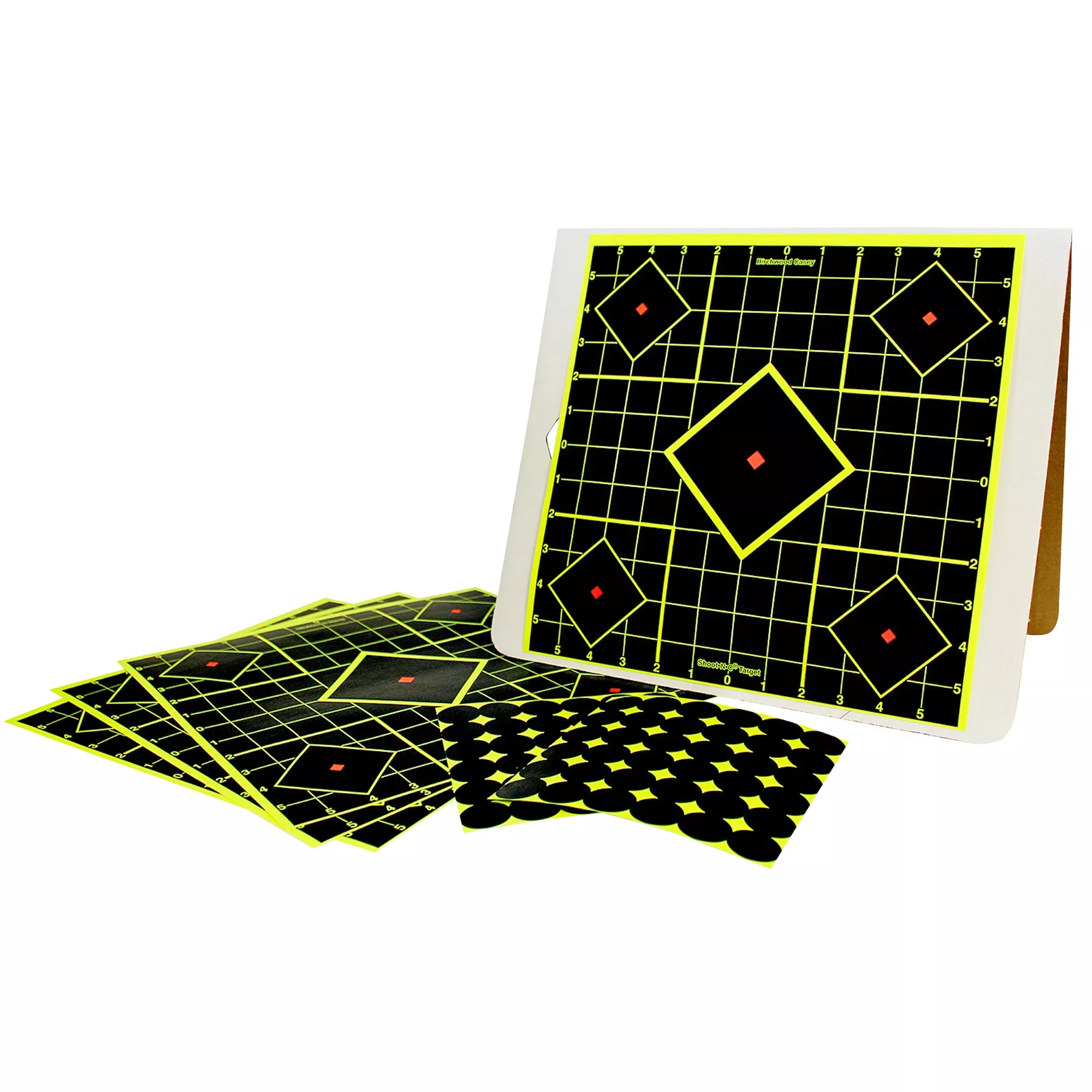 Birchwood Casey Shoot-N-C Sight-In Target 12" – Self-Adhesive Reactive Paper Targets
