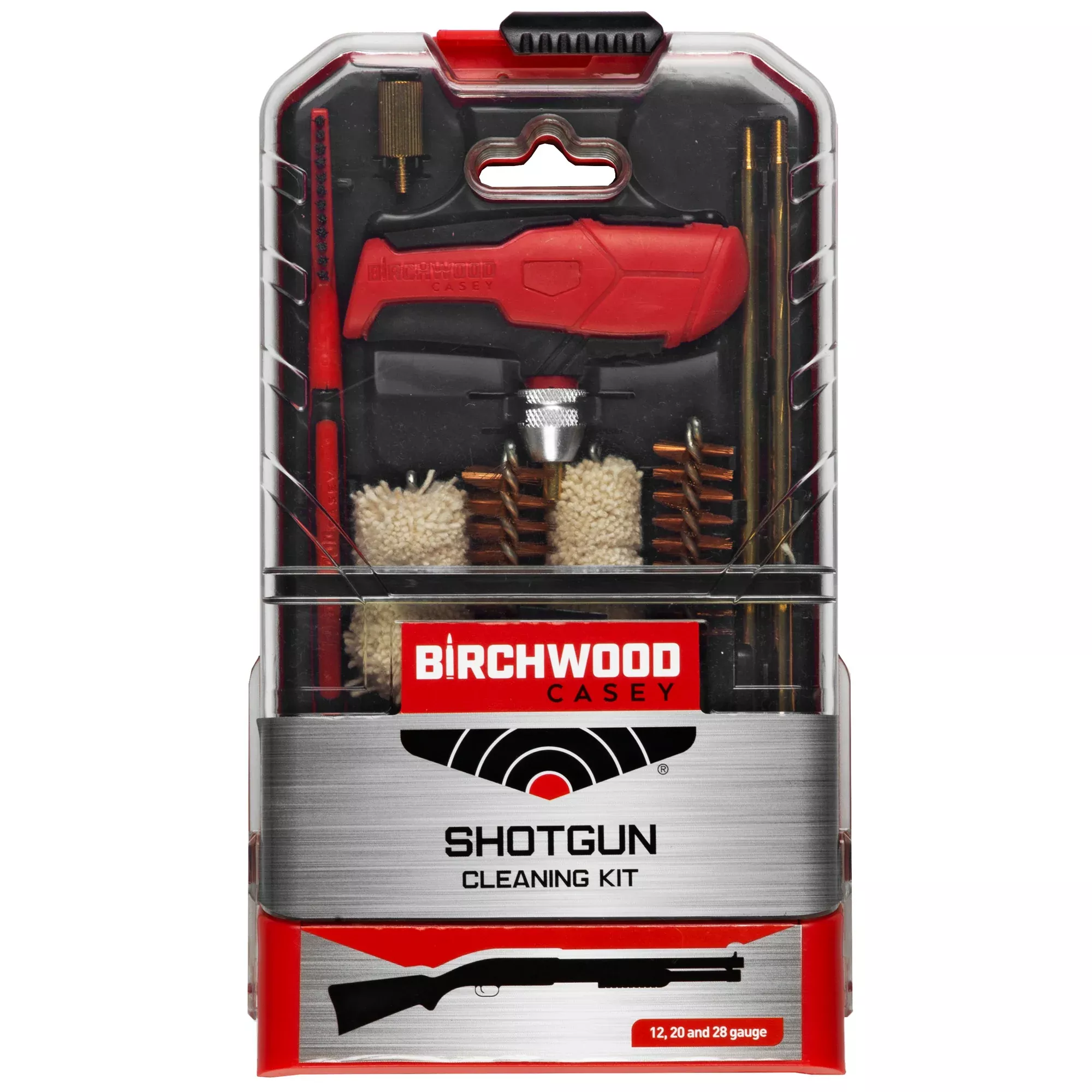 Birchwood Casey Shotgun Cleaning Kit 17 Piece – 12, 16, 20 Gauge