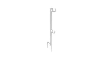 Birchwood Casey Steel Target Hanger – Single Hook White