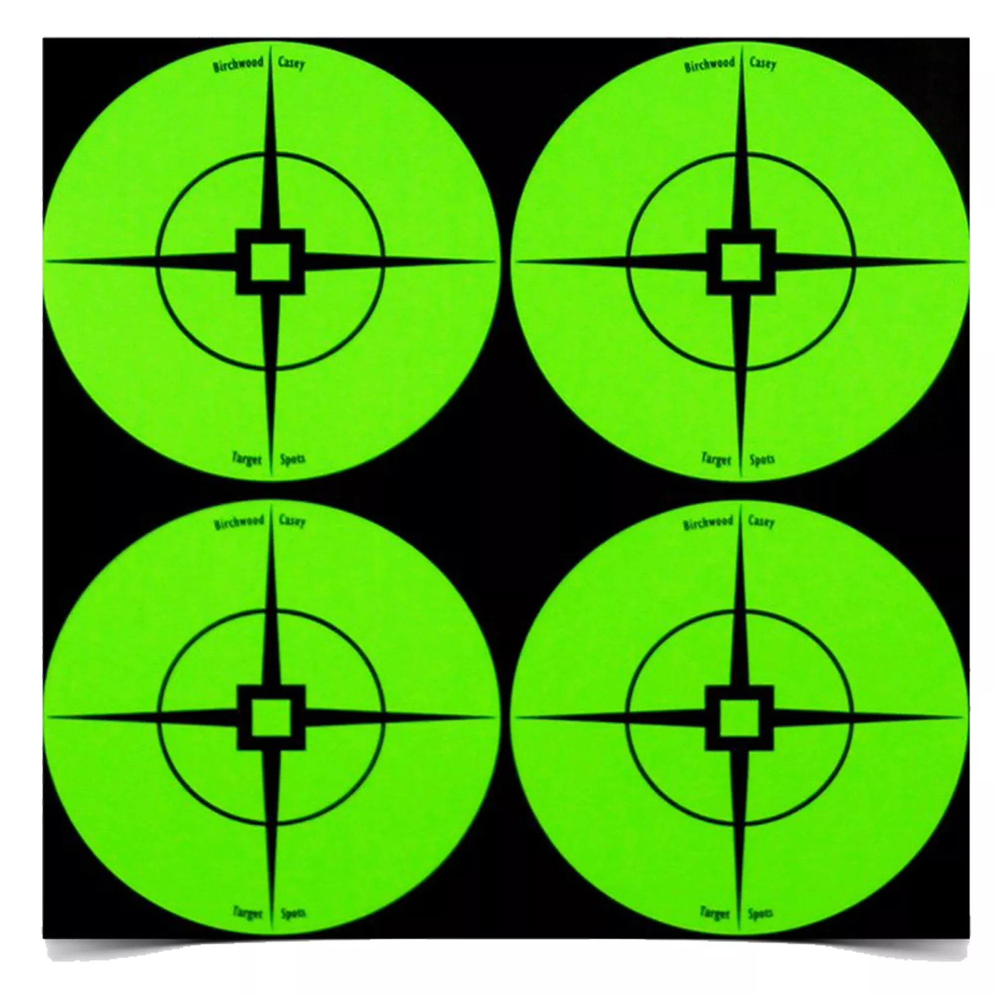 Birchwood Casey Target Spots Green 40-3 Paper Targets – High-Contrast Adhesive Aiming Points