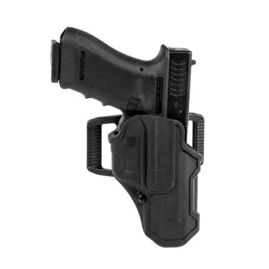 Blackhawk 410701BKR T-Series Level 2 Compact Duty Holster for Glock 19, Right Hand