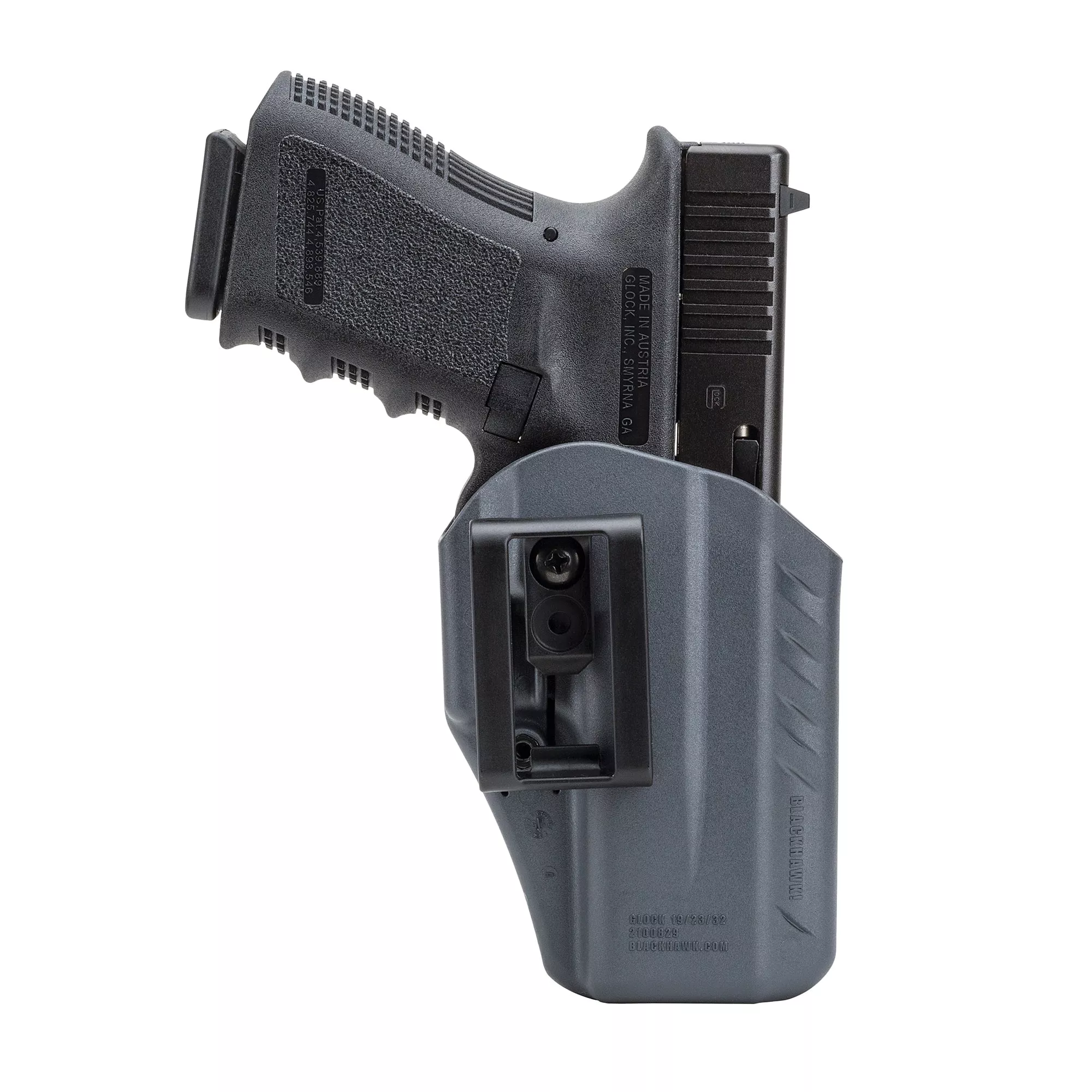 BLACKHAWK ARC IWB Holster for Glock 19/23/32 – Ambidextrous Gray