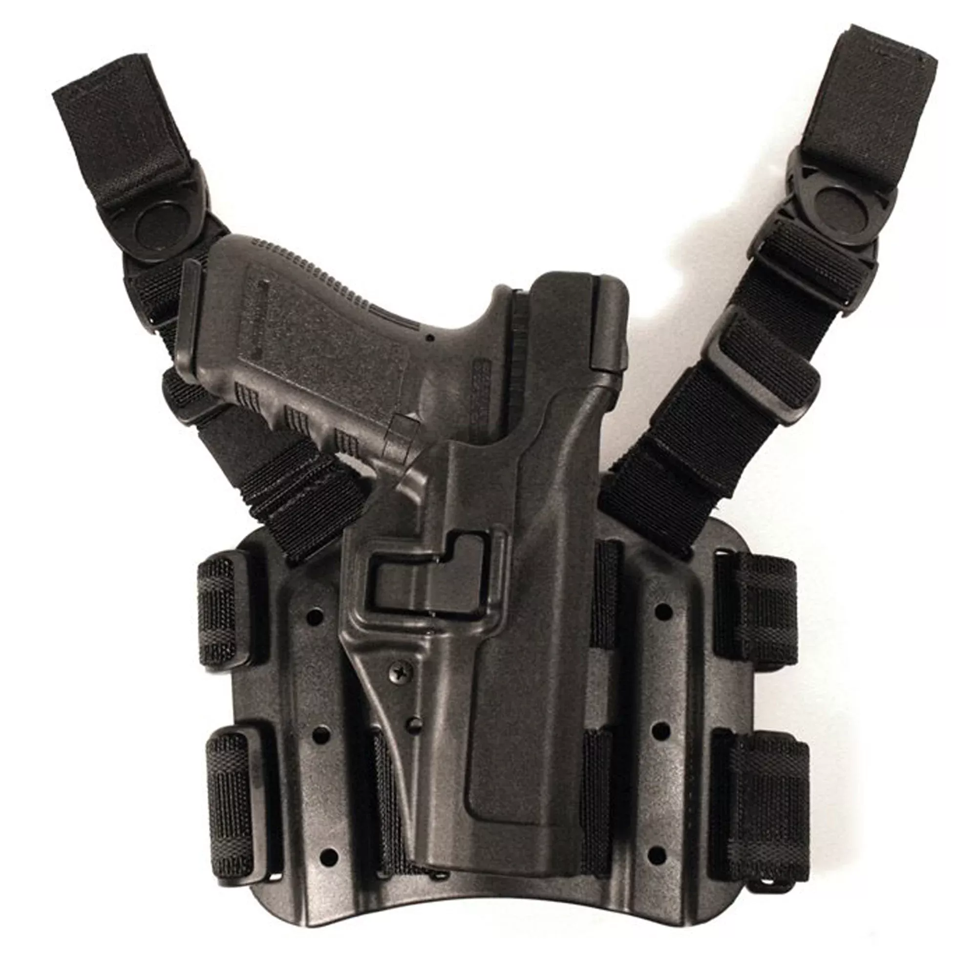 BLACKHAWK SERPA L3 OWB Holster – Glock 17 (Right Hand, Black)