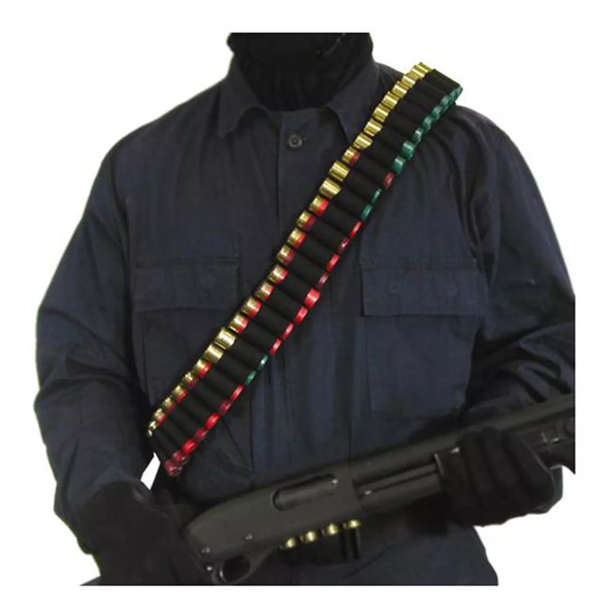 BLACKHAWK Shotgun Bandolier (55 Rounds) – Black