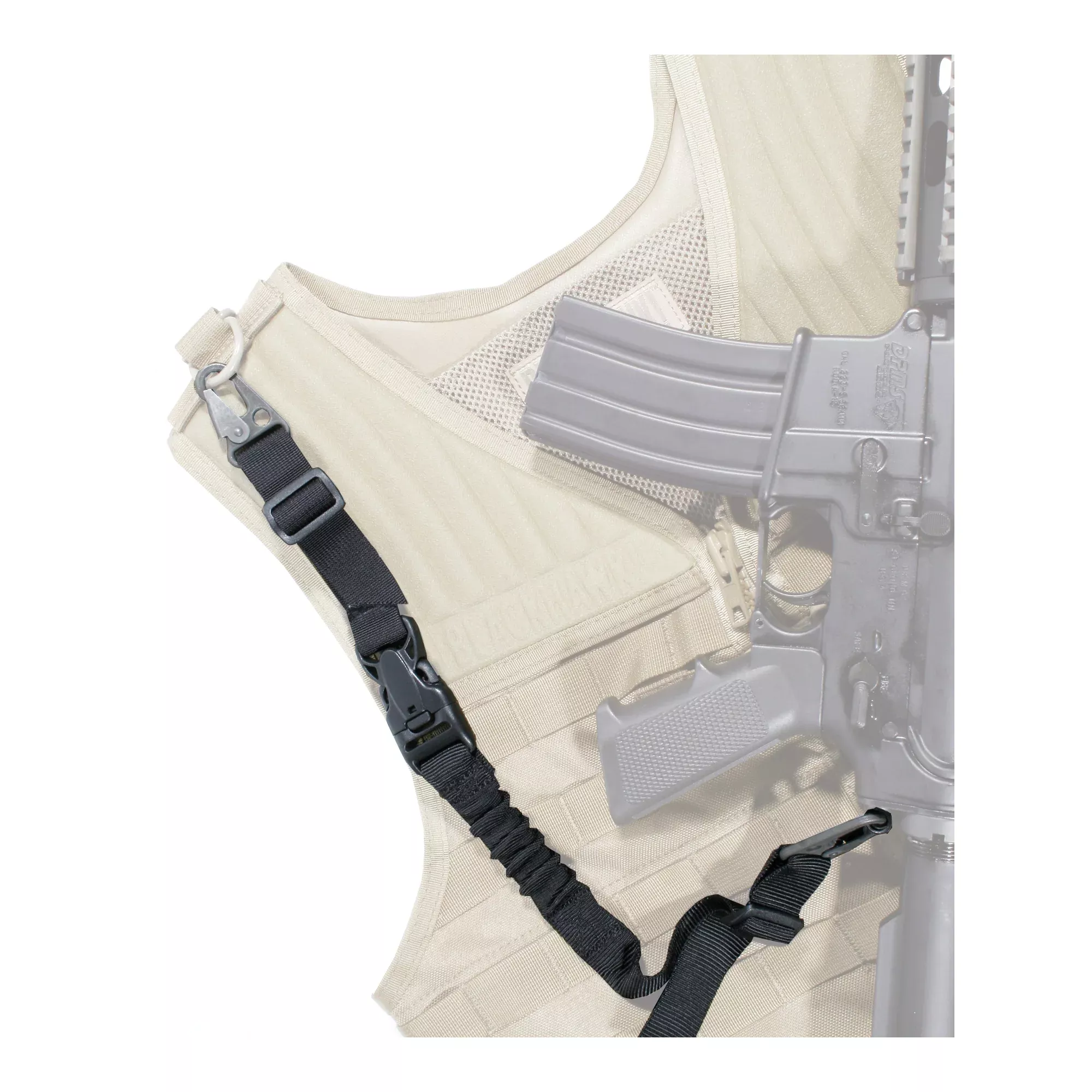 BLACKHAWK Tactical Releasable Strike Sling – Quick-Detach 2-Point Black