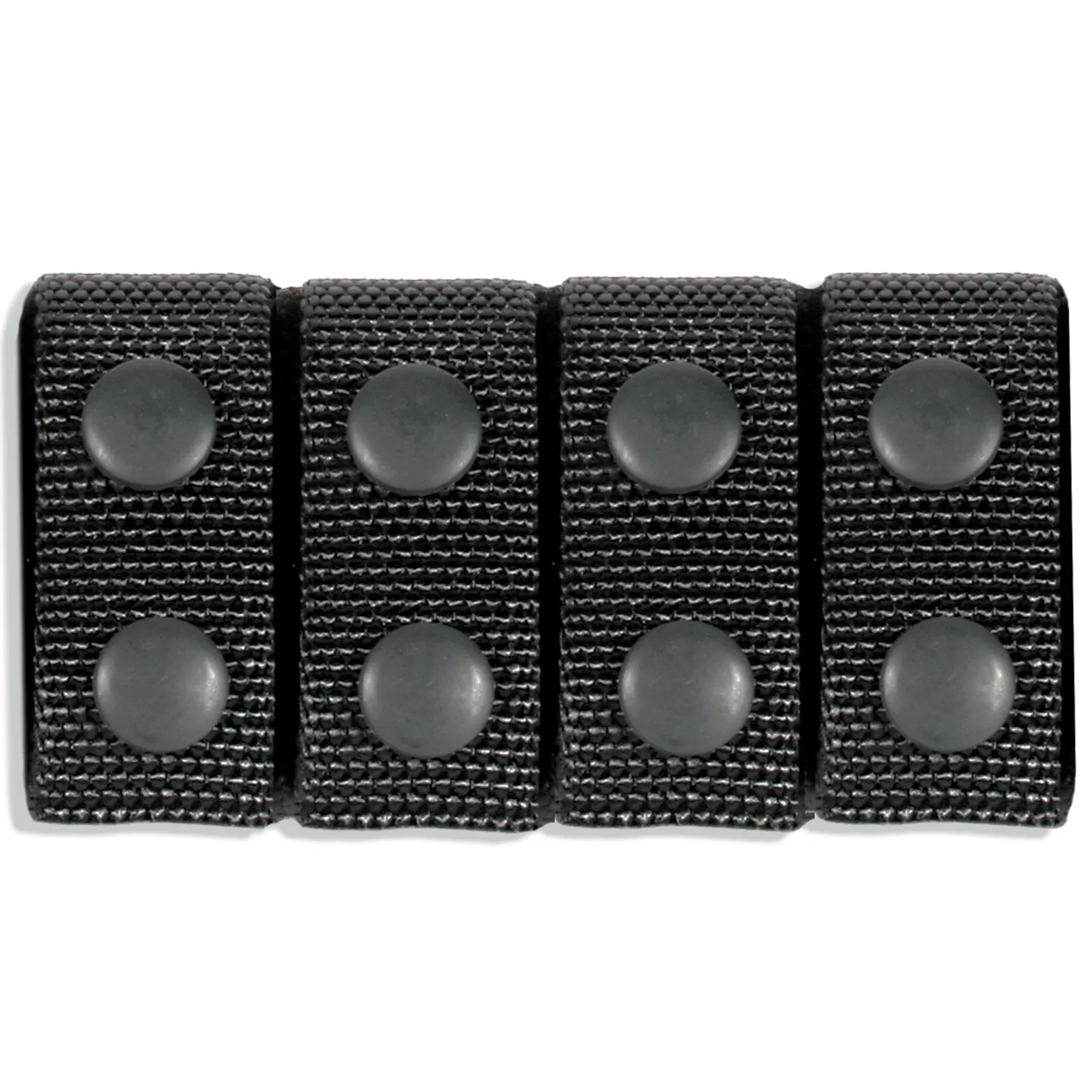 BLACKHAWK Traditional Cordura Belt Keeper 2.25" (4-Pack) – Black