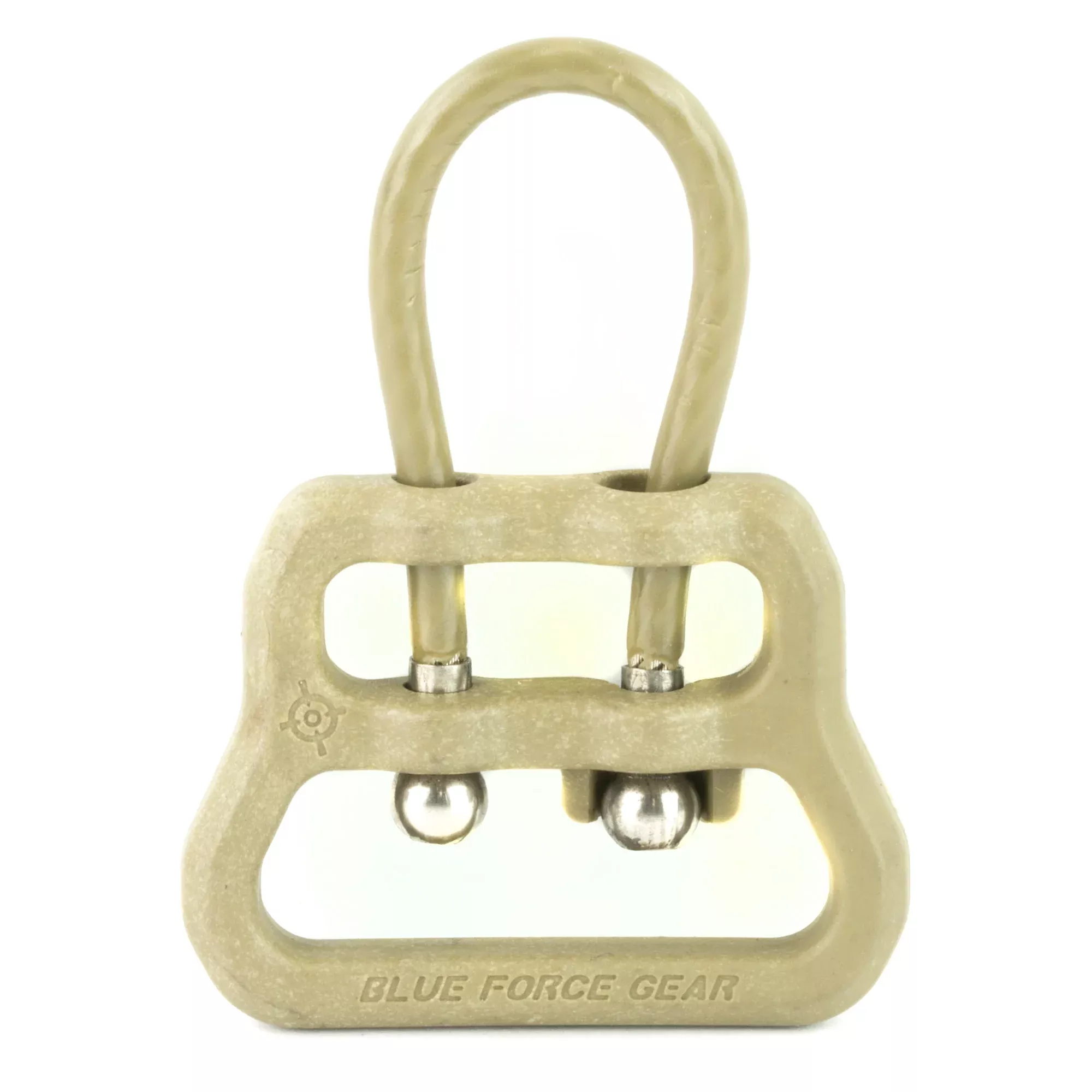 Blue Force Gear ULoop 1.25" Sling Adapter – Universal Webbing Attachment Point (Tan)