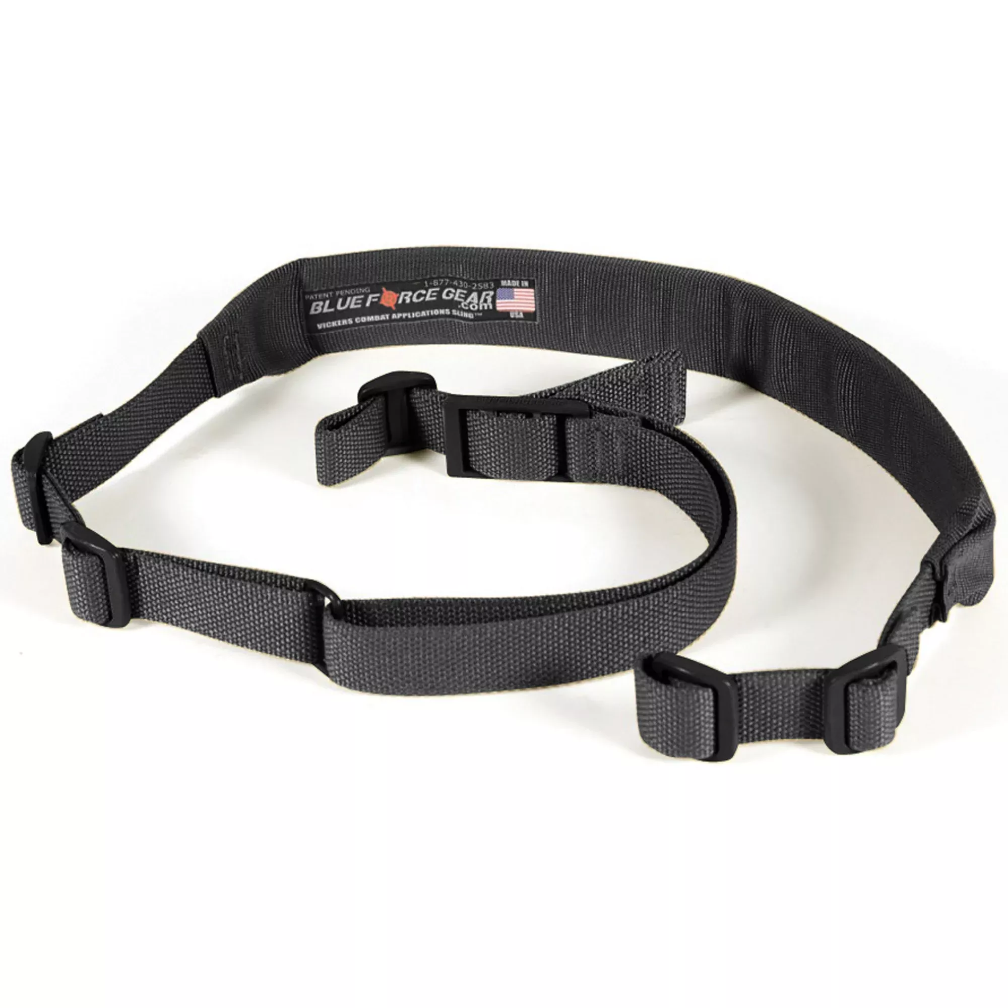 Blue Force Gear Vickers Padded 2-Point Sling – Quick-Adjust Tactical Rifle Sling