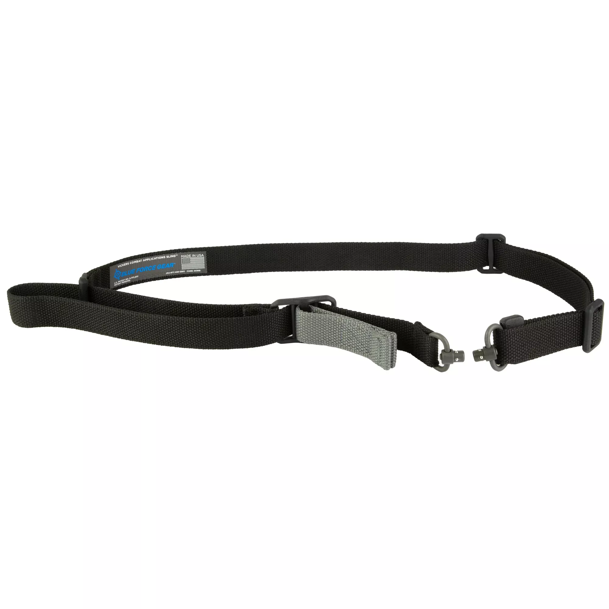 Blue Force Gear Vickers Padded 2-to-1 Sling – Black