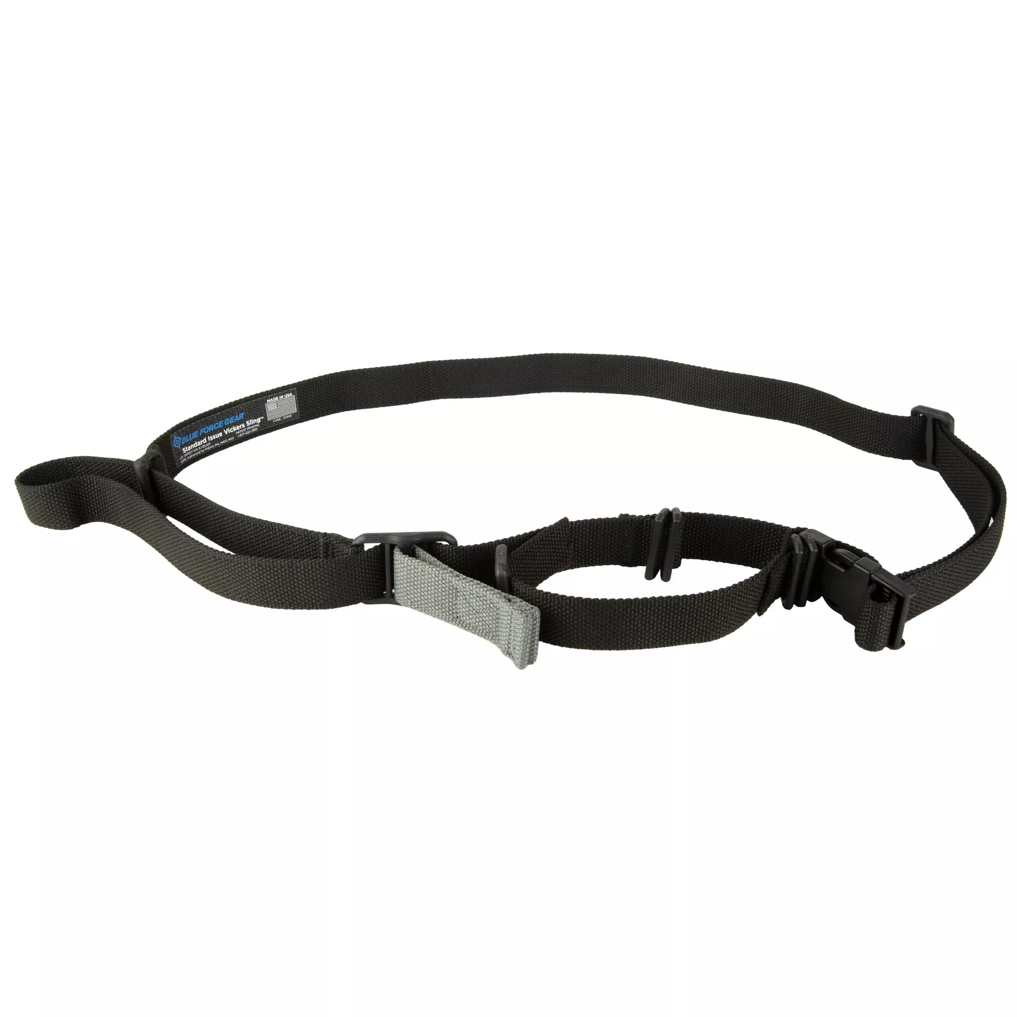 Blue Force Gear Vickers Standard Issue 2-Point Sling – Black