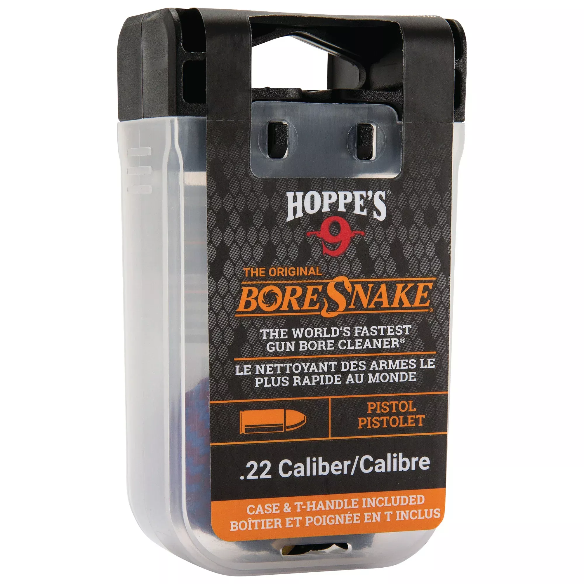 BoreSnake Pistol 22 Cal Bore Cleaner with Den