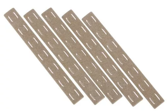 Bravo Company Manufacturing 5.5" M-LOK Rail Panel Kit 5 Pack FDE