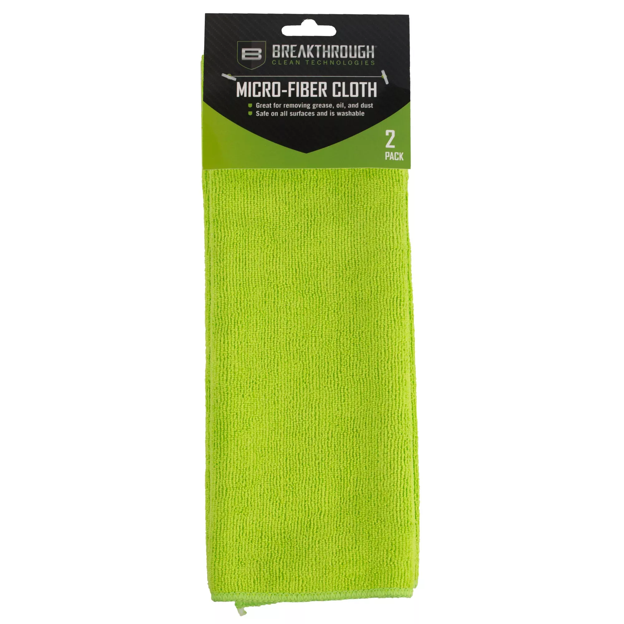 Breakthrough Clean Technologies Microfiber Towel 2-Pack – Universal