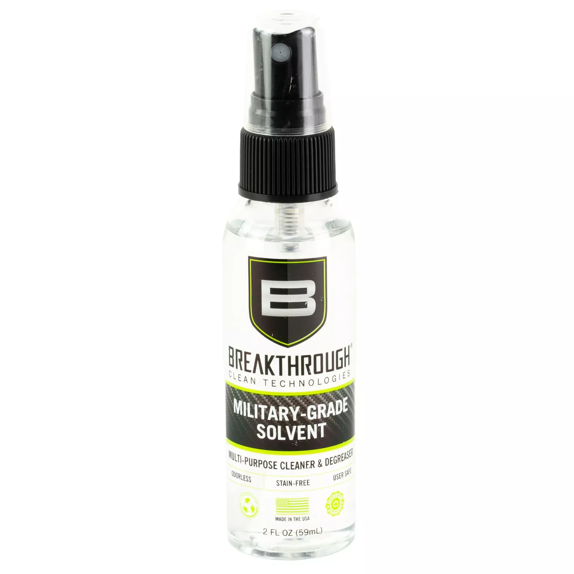 Breakthrough Clean Technologies Military Grade Solvent 2oz Pump – Universal