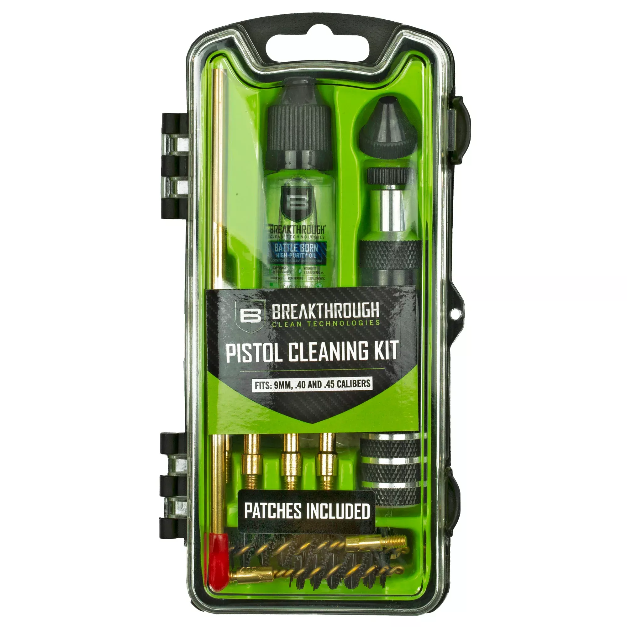 Breakthrough Clean Technologies Vision Series Cleaning Kit – .38/.40/.45 Caliber