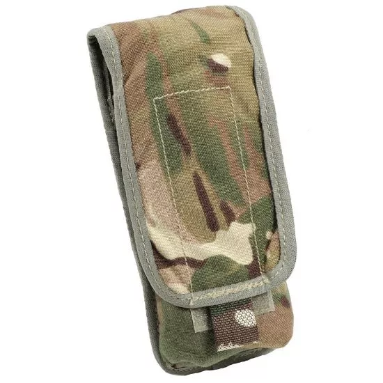 BRITISH SA80 AR15 SINGLE MAG POUCH, MTP CAMO