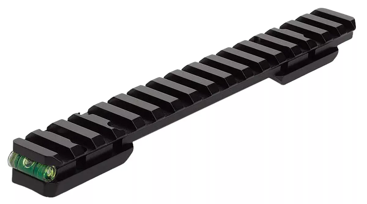 Browning 12525 Picatinny Rail w/Bubble Level Matte Black Aluminum Fits X-Bolt 300 RUM/300 PRC, Anti-Cant/Picatinny Rail/Weaver Mount Ultra Magnum Action 20 MOA