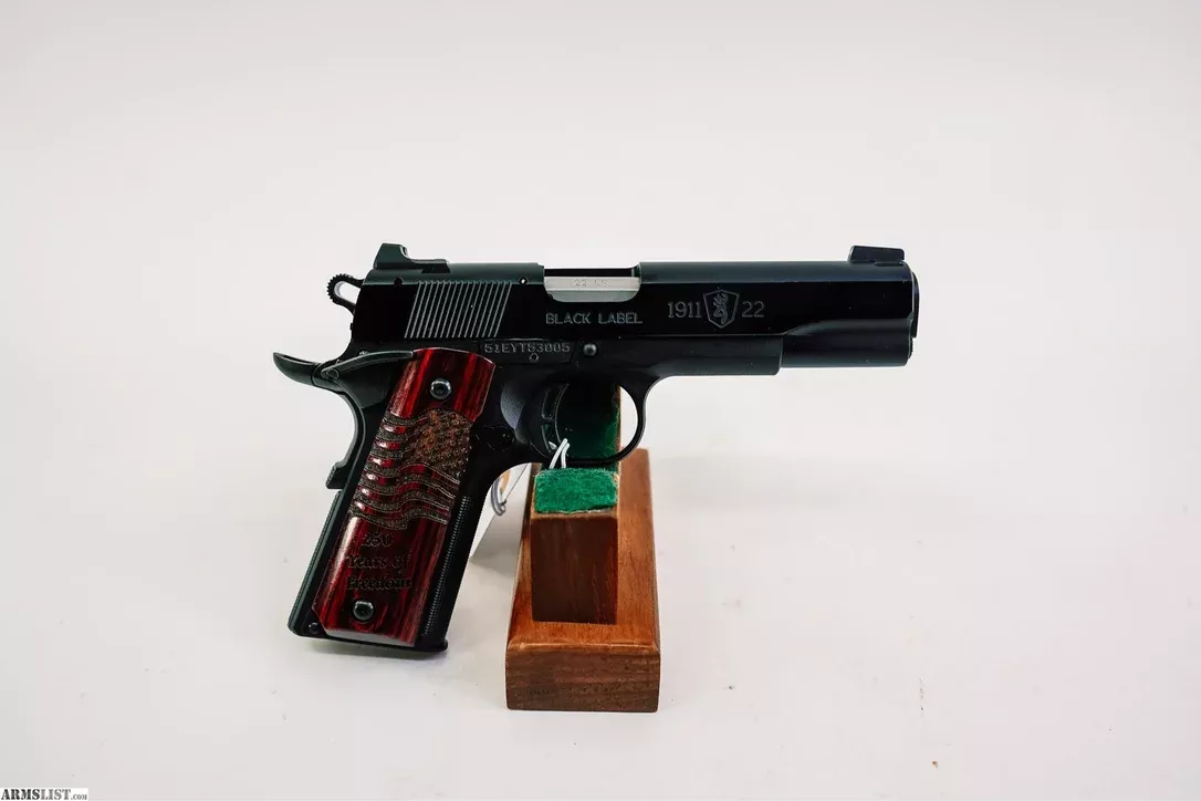 Browning 1911 Black Label Medallion 250 Full Size 22 LR 10+1 4.25″ from THE LITTLE SPORTSMAN SHOP LLC near NORTHUMBERLAND, Pennsylvania, USA