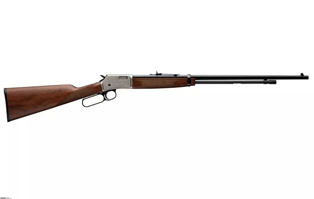 Browning BL-22 FLD Grade II Octagon .22 LR 24 Inch Satin Nickel / Walnut 024105155 from ELK CO AMMO&ARMS INC near Saint Marys, Pennsylvania, USA
