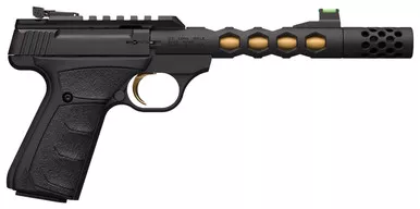 BROWNING BUCK MARK PLUS VIS .22 LR 5.8" 20RD BLACK/GOLD SR