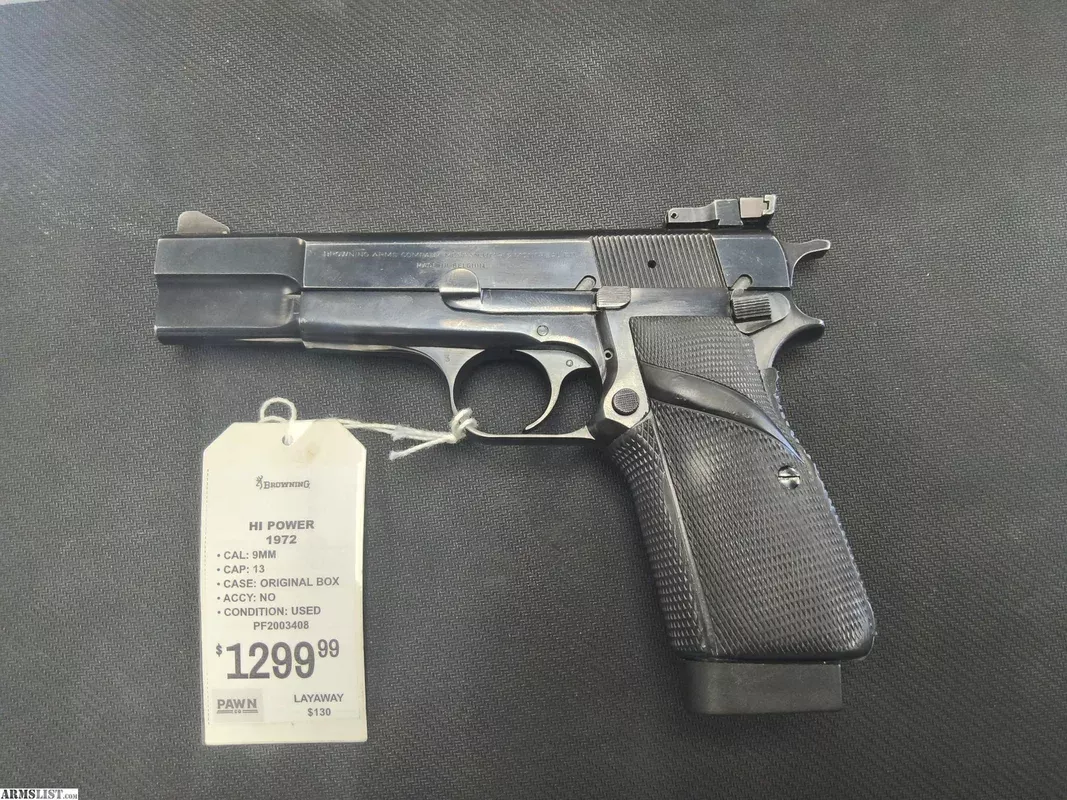 BROWNING HI POWER 1972 from Pawnco Llc near Goodyear, Arizona, USA
