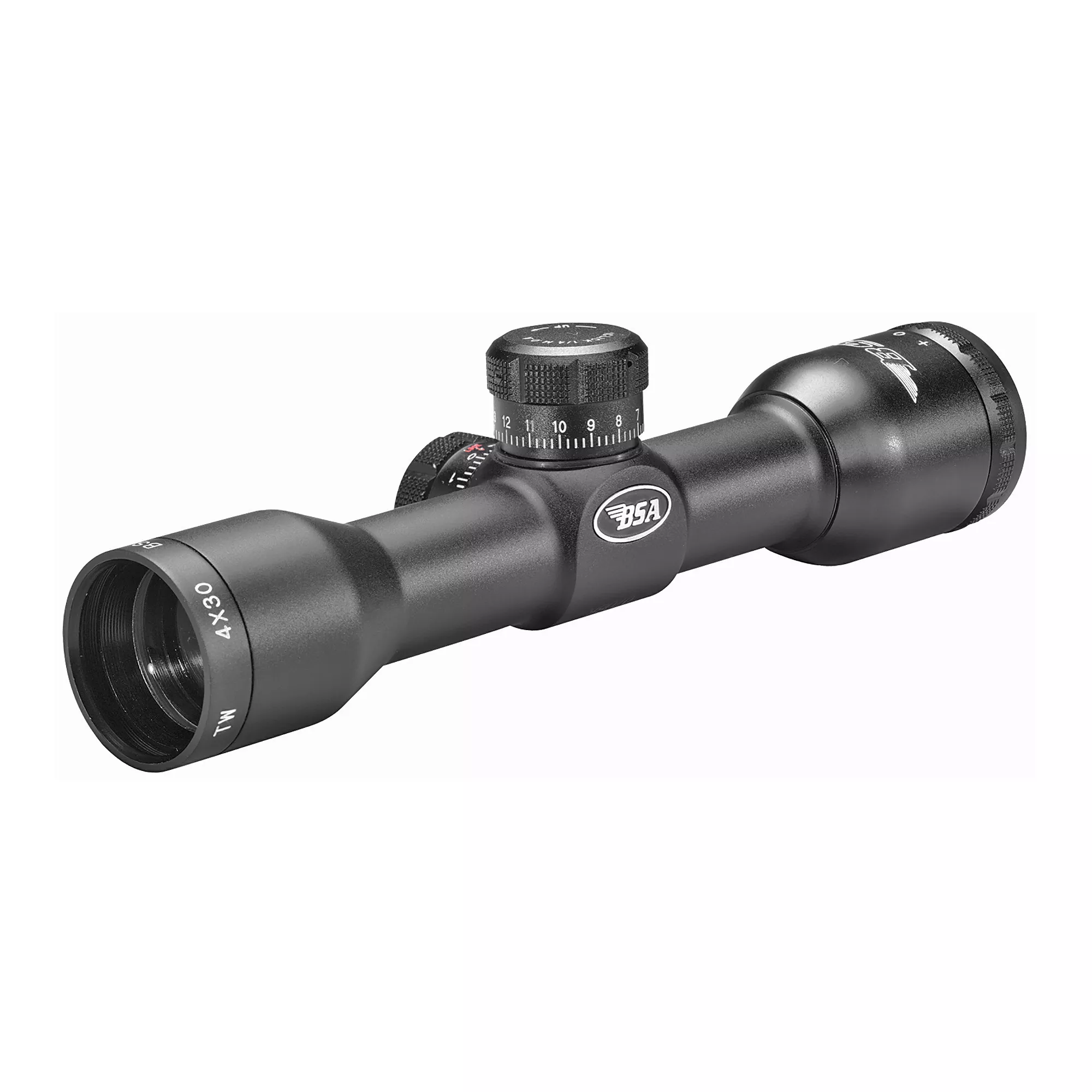 Bsa Tact Wpn 4x30 Mil Dot Blk