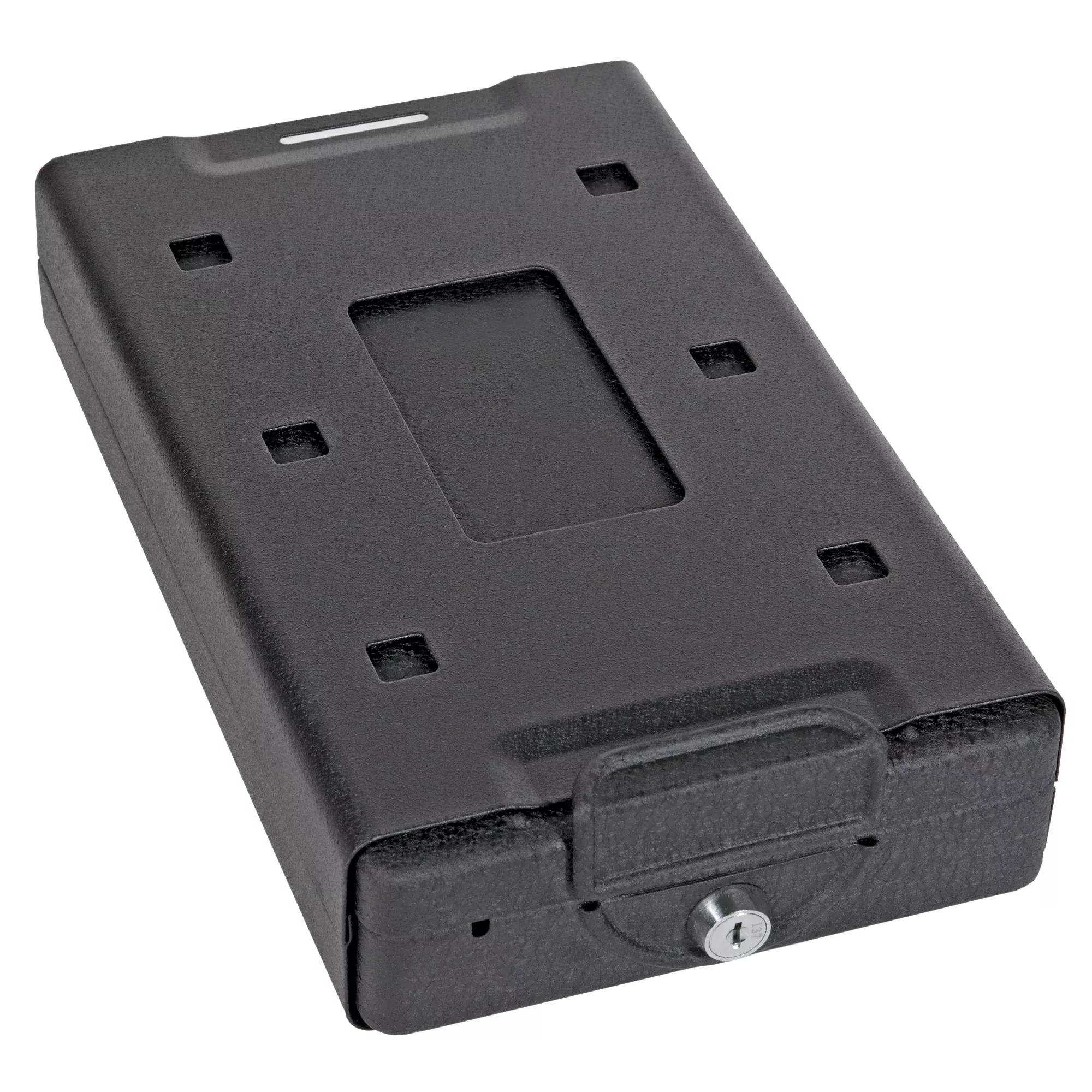 Bulldog Cases BD1100 Vehicle Handgun Safe – Key Access, 8.2" x 6" x 2.2"