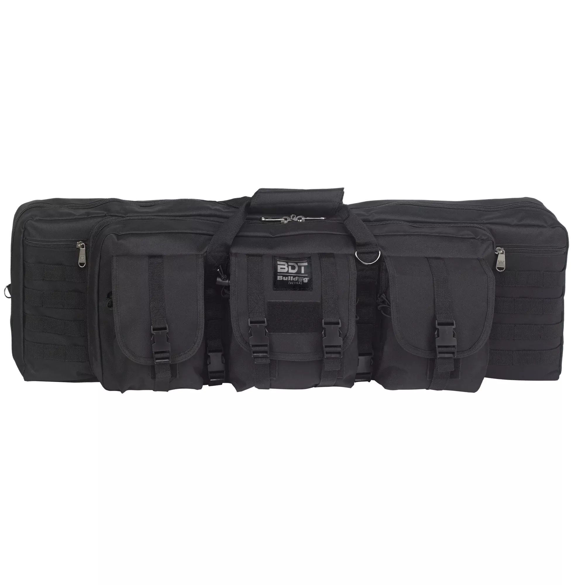 Bulldog Cases DLX 42" Double Tactical Rifle Case – Black
