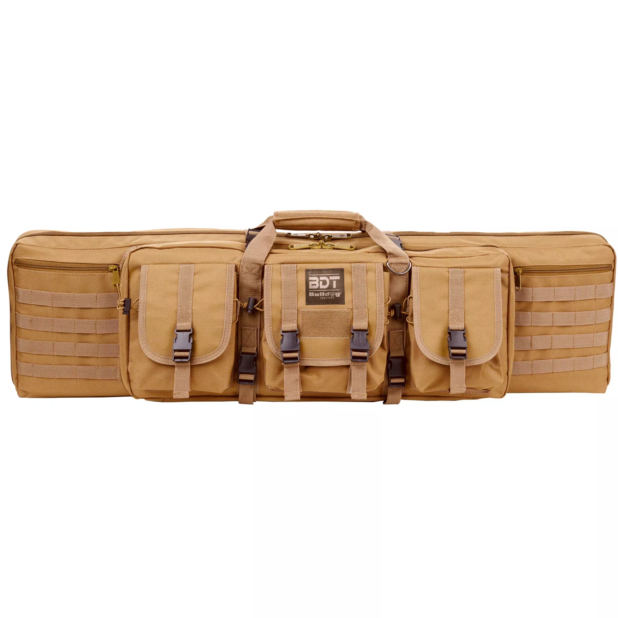 Bulldog Cases DLX 42" Double Tactical Rifle Case – Tan