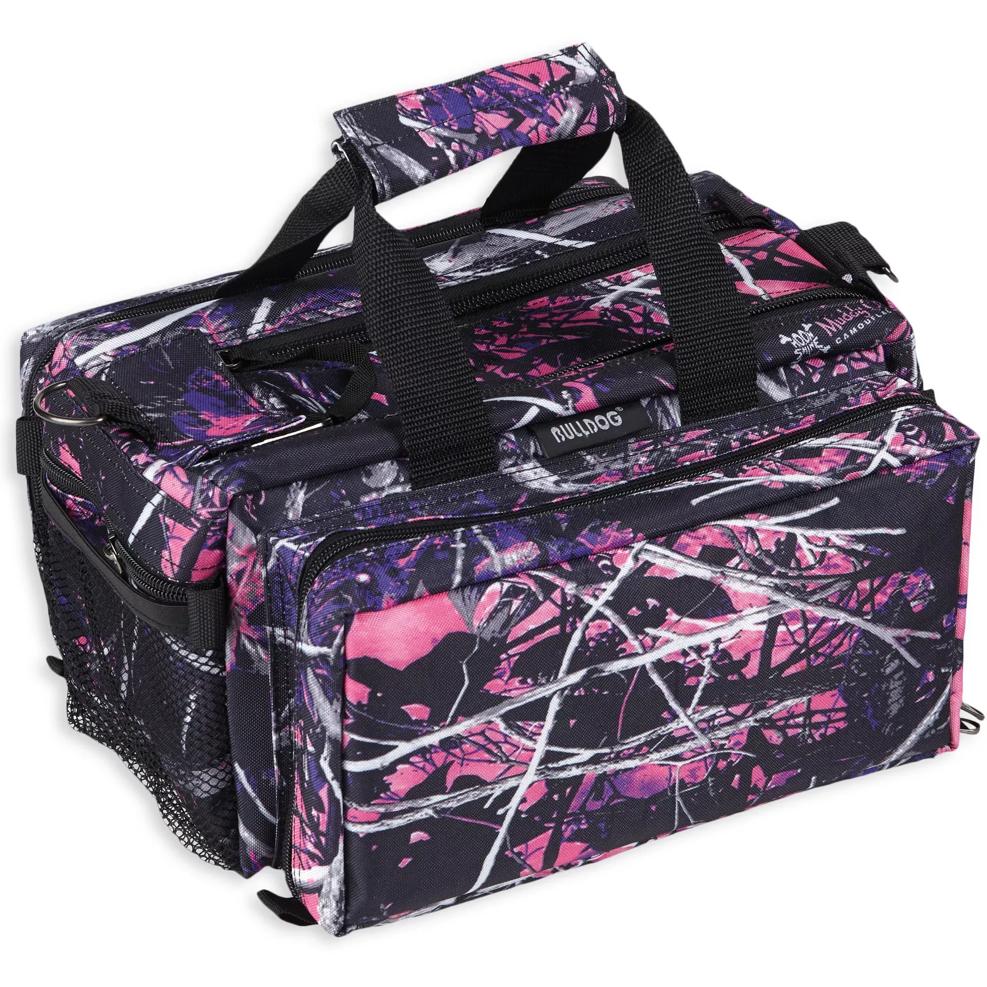 Bulldog Cases DLX Muddy Girl Camo Range Bag – 15" x 10" x 9"
