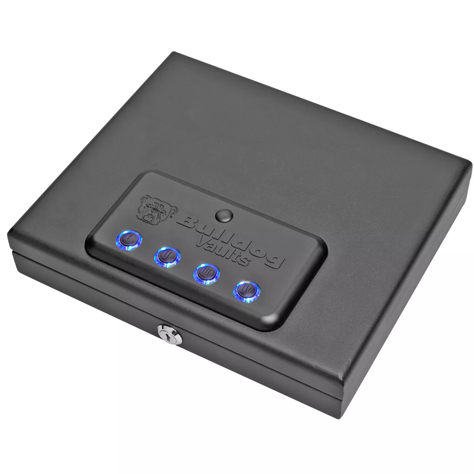 Bulldog Cases Mag LED Vault 11.5×9.75×2.5 Handgun Safe – Magnetic Mounting & LED Interior