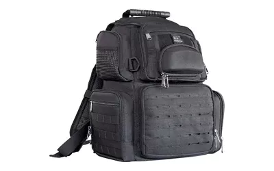 Bulldog Cases Medium Tactical Range Handgun Backpack – Multi-Compartment Organization