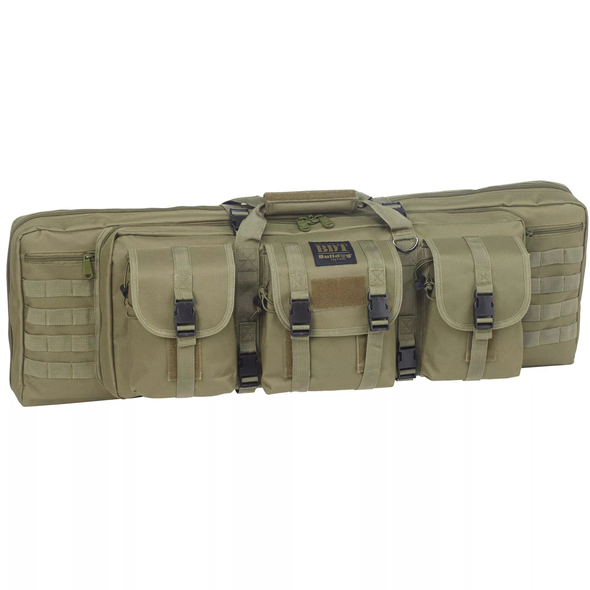 Bulldog Cases Tactical Double Rifle Case – 43 Inches, Green