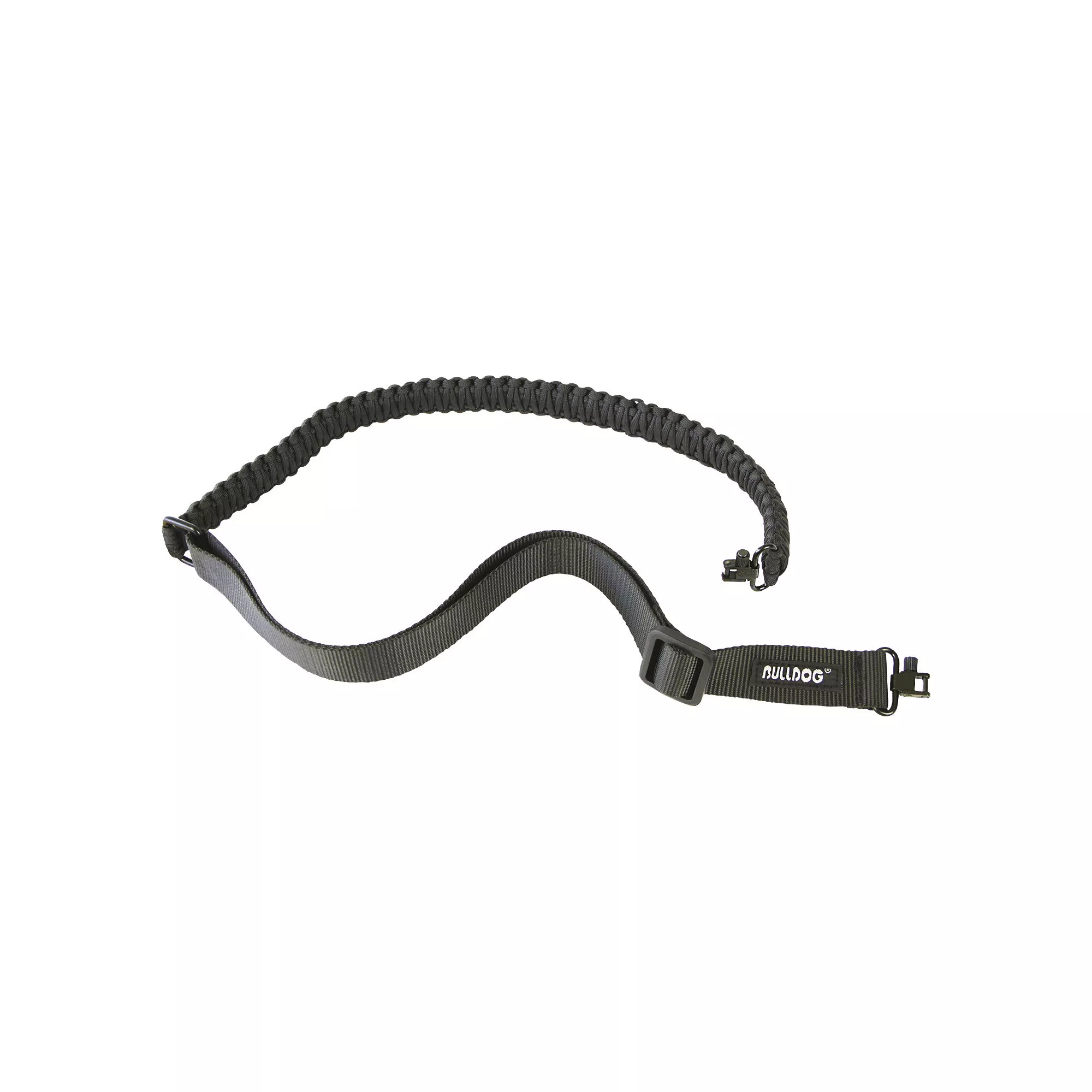 Bulldog Paracord Rifle Sling w/Deluxe Locking Swivels Black
