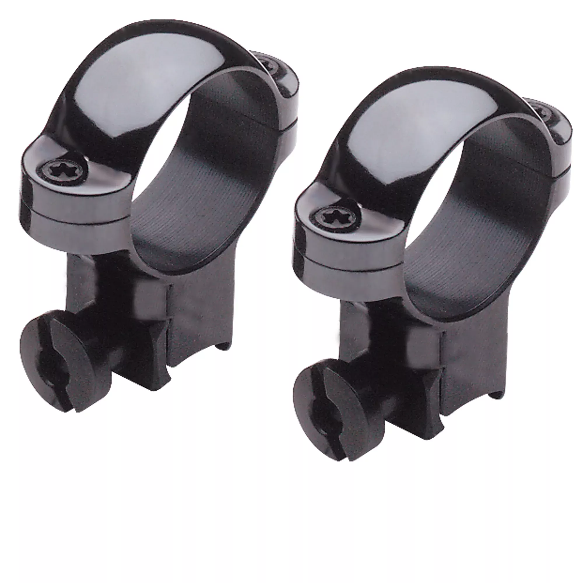 Burris Optics High 1" Scope Rings – Steel Construction, Matte Black