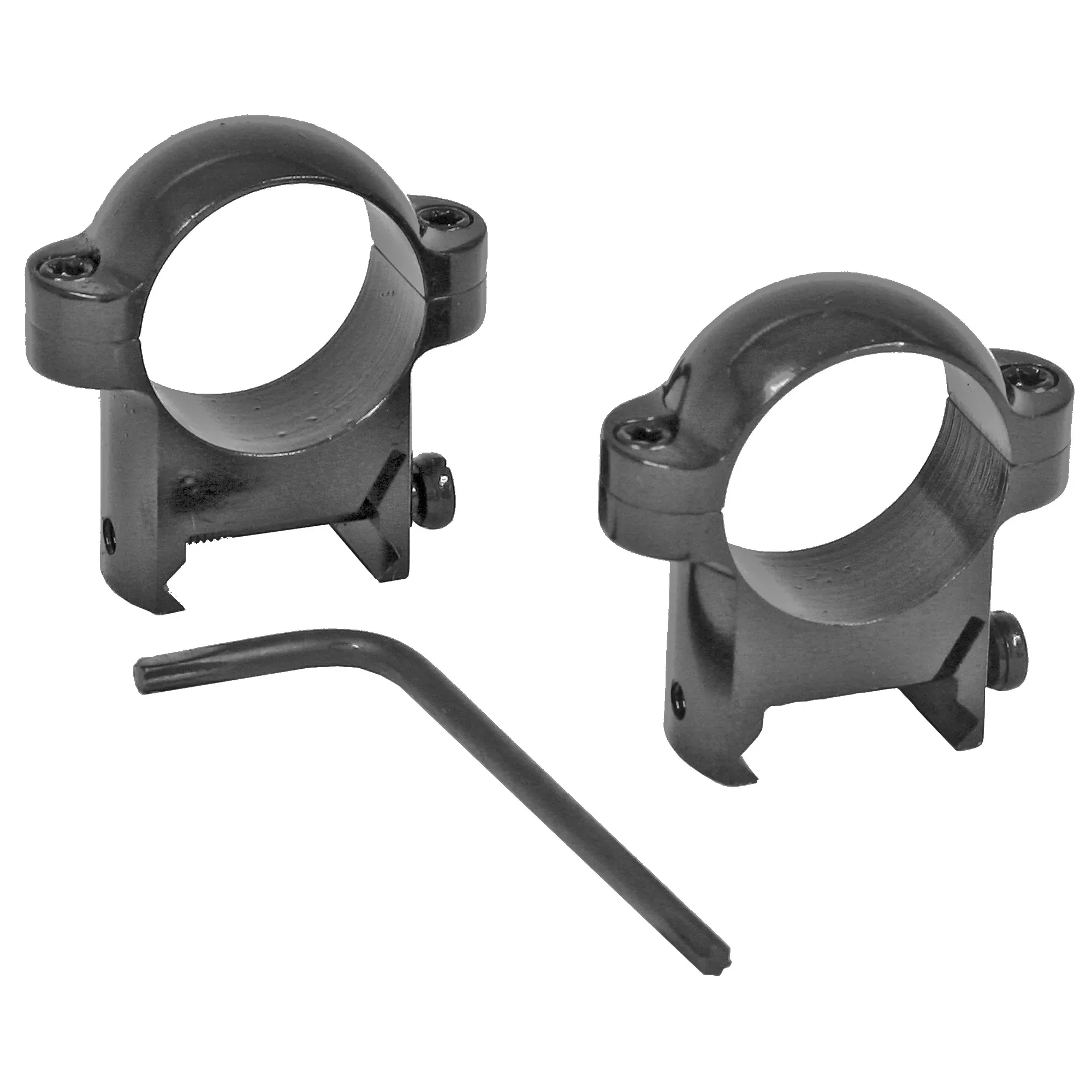 Burris Optics Medium 1-Inch Zee Rings – Black Matte Finish