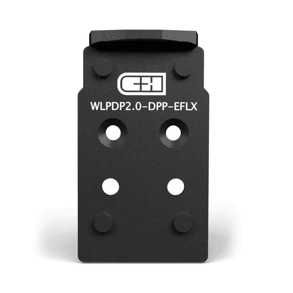 C&H Optic Mounting Plate for Walther PDP 2.0 to Leupold DPP/EOTech EFLX